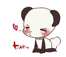 Tadano Panda sticker #441229