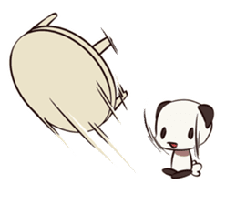 Tadano Panda sticker #441234