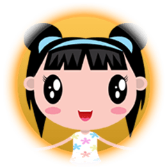 Olie, the bright and pretty girl