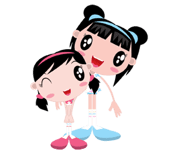 Olie, the bright and pretty girl sticker #441462