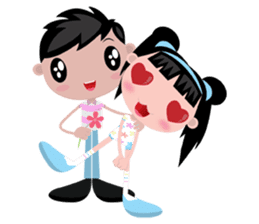 Olie, the bright and pretty girl sticker #441464