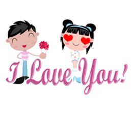 Olie, the bright and pretty girl sticker #441474