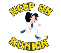 Olie, the bright and pretty girl sticker #441478