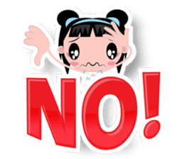 Olie, the bright and pretty girl sticker #441482