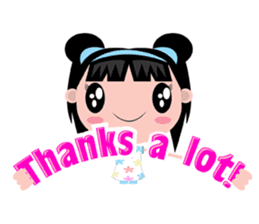 Olie, the bright and pretty girl sticker #441488