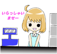 M-chan's everyday life sticker #441997