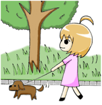 M-chan's everyday life sticker #442001