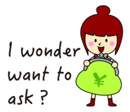 Simple sticker for mom(English) sticker #442531