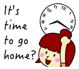 Simple sticker for mom(English) sticker #442538