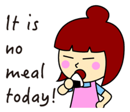 Simple sticker for mom(English) sticker #442546