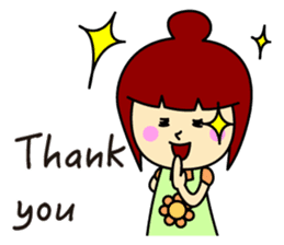 Simple sticker for mom(English) sticker #442547