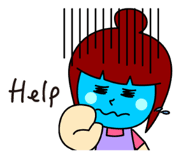 Simple sticker for mom(English) sticker #442548