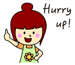 Simple sticker for mom(English) sticker #442549