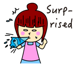 Simple sticker for mom(English) sticker #442551