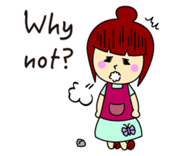 Simple sticker for mom(English) sticker #442555