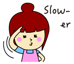 Simple sticker for mom(English) sticker #442558