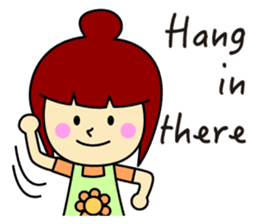 Simple sticker for mom(English) sticker #442559