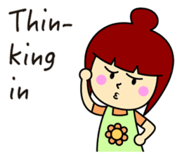 Simple sticker for mom(English) sticker #442561