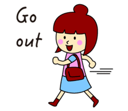 Simple sticker for mom(English) sticker #442563