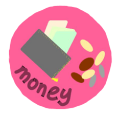 Lady stamp sticker #442831