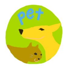 Lady stamp sticker #442844