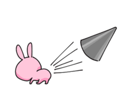 The horn rabbit sticker #443047