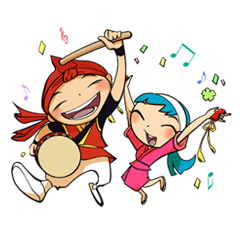 Eisa-kun & Mo-rechan