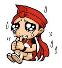 Eisa-kun & Mo-rechan sticker #443415