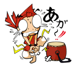 Eisa-kun & Mo-rechan sticker #443416