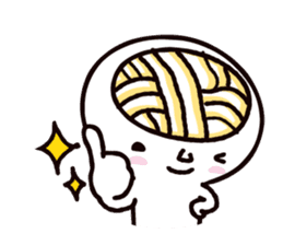 The Noodle-Brain Udonnoww sticker #444061
