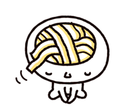 The Noodle-Brain Udonnoww sticker #444065
