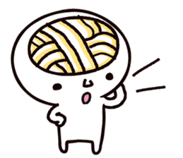 The Noodle-Brain Udonnoww sticker #444066