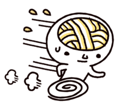 The Noodle-Brain Udonnoww sticker #444074