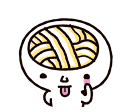 The Noodle-Brain Udonnoww sticker #444079