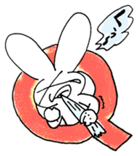 x rabbit's Alphabet Sticker sticker #444505