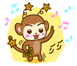 High spirits Monkey sticker #444849