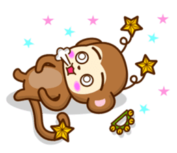High spirits Monkey sticker #444854