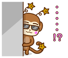 High spirits Monkey sticker #444866