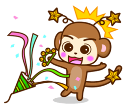 High spirits Monkey sticker #444872