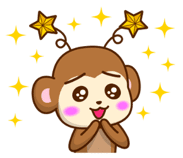 High spirits Monkey sticker #444880