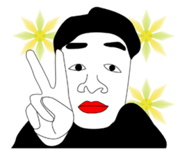 beautiful gentleman sticker #445052