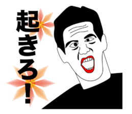 beautiful gentleman sticker #445086