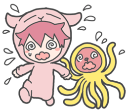 I and something like alien. sticker #445560