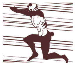 Tora-Panda sticker #445738