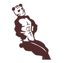 Tora-Panda sticker #445747