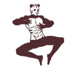 Tora-Panda sticker #445748