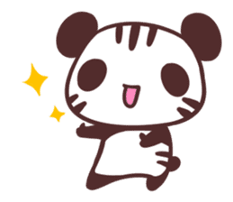 Tora-Panda sticker #445766