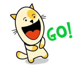 empty-headed cats sticker #445863