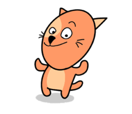 empty-headed cats sticker #445864