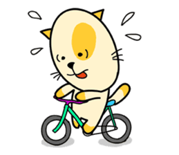 empty-headed cats sticker #445875